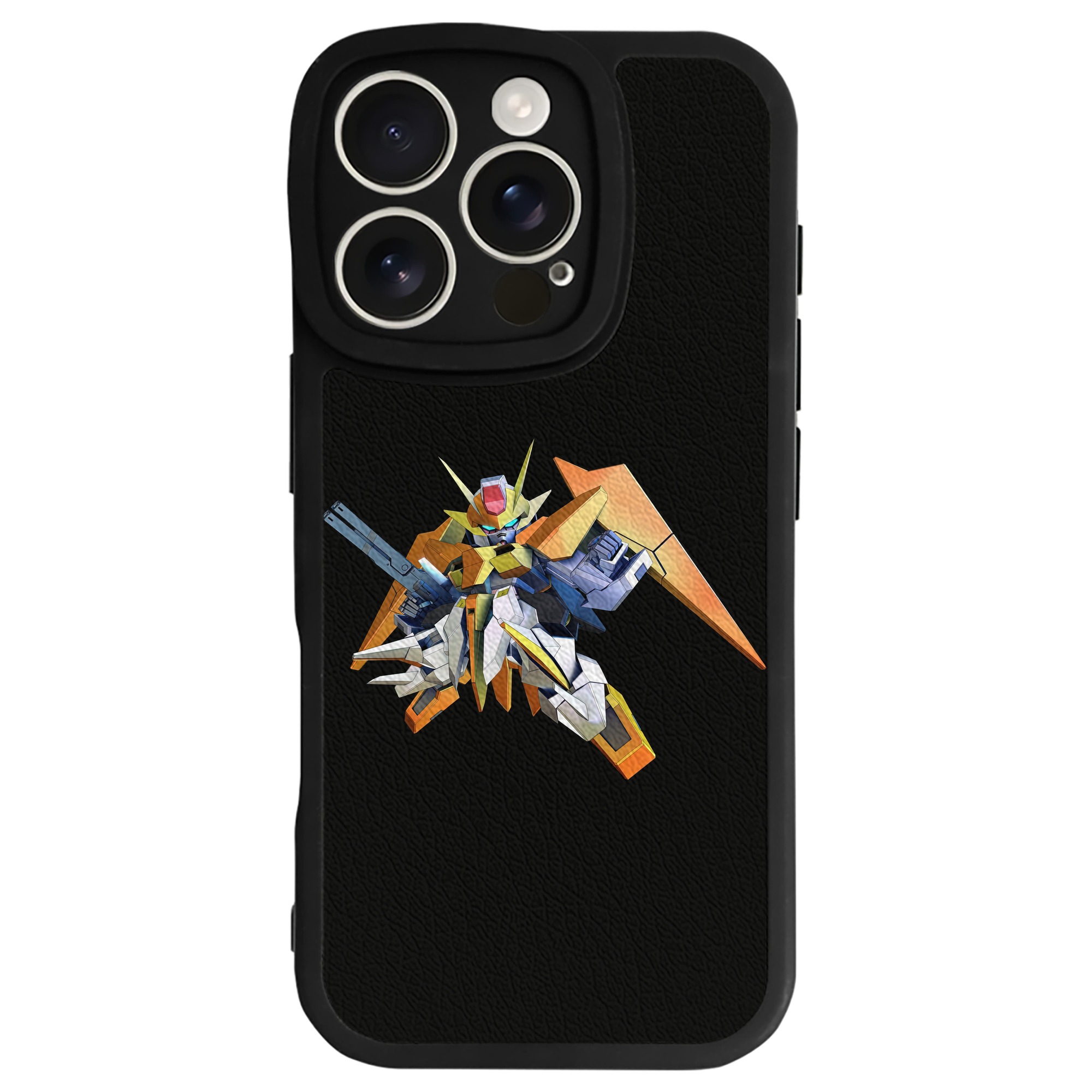 （画像用） 機動戦士ガンダム Mobile Suit Gundam 【iPhone 16シリーズ対応】シリコンスマホケース（レザー調） 材質：シリコン